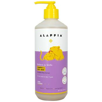 商品Alaffia | Babies & Kids Shampoo & Body Wash, Lemon Lavender,商家Walgreens,价格¥73图片