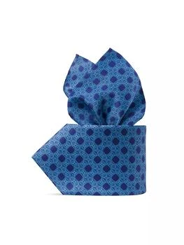 Stefano Ricci | Hand Printed Silk Tie Set,商家Saks Fifth Avenue,价格¥3976