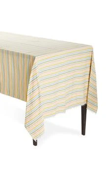 Heather Taylor Home | Heather Taylor Home - Large Striped Cotton Tablecloth - Multi - Moda Operandi,商家Fashion US,价格¥2013