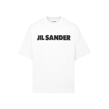 推荐Jil Sander Logo Printed Crewneck T-Shirt商品