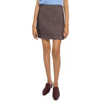推荐Theory Womens Walden Tweed High Waist Mini Skirt商品