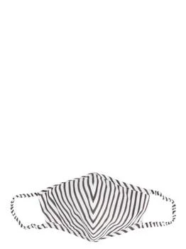 Anya Hindmarch | Anya Hindmarch Striped Logo Patch Face Mask,商家Cettire,价格¥355