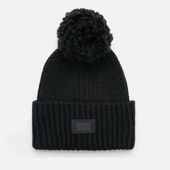 推荐UGG Women's Airy Knit Bobble Hat - Black商品