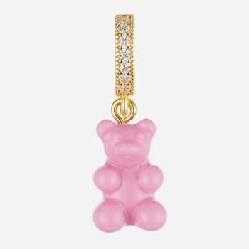 推荐Crystal Haze Women's Pave Nostalgia Bear Pendant - Candy Pink商品