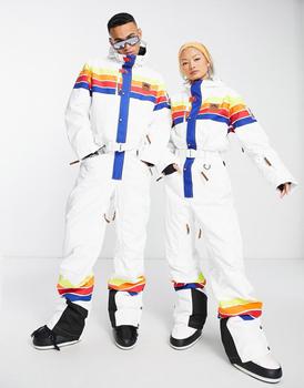 Old School Ski | OOSC Ricky Bobby unisex ski suit in multi商品图片,额外9.5折, 额外九五折