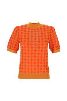 Tory Burch | Orange Knitwear T-Shirt商品图片,5折×额外9折, 额外九折