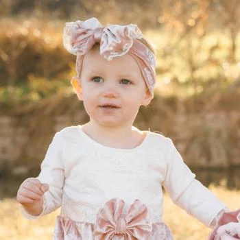 Cuddle Couture | Cuddle Couture - Baby Girls Velvet Headband,商家ELITE FINDS,价格¥200