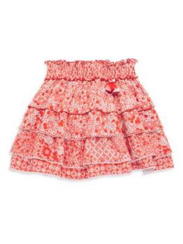 推荐Little Girl's Ariel Tiered Skirt商品