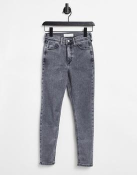 冬装topshop jamie, Topshop | Topshop Jamie skinny jeans in grey商品图片 