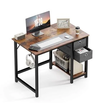 Streamdale Furniture | Streamdale Modern Simple Style Home Office Writing Desk with 2-Tier Drawers Storage,商家Premium Outlets,价格¥1477