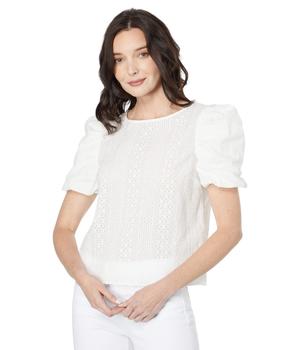 product Broderie Alicia Puff Sleeve Top image