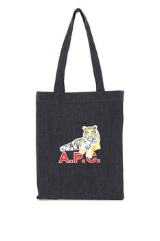 A.P.C.精选, A.P.C. | DENIM LUNAR NEW YEAR TOTE BAG商品图片 8折×额外7.5折, 额外七五折