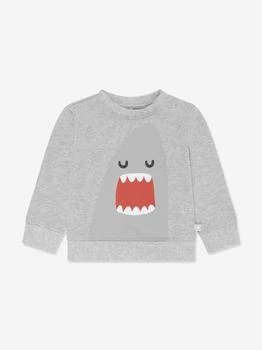 Stella McCartney | Baby Boys Shark Sweatshirt in Grey,商家Childsplay Clothing,价格¥454