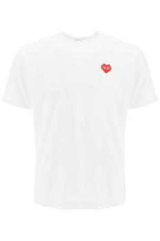 推荐Comme des garcons play patch logo t-shirt商品
