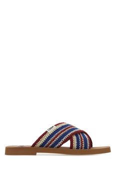 chloé鞋评价, Chloé | Multicolor crochet slippers Nd Chloe Donna商品图片 6折
