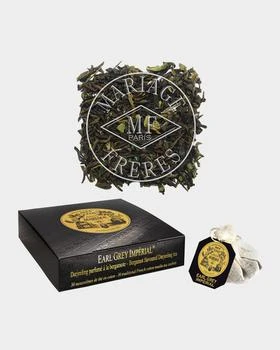 Mariage Freres International | Earl Grey Imperial Muslin Tea Bags - Bergamot-Flavored Darjeeling Tea, 30 Sachets,商家Neiman Marcus,价格¥304