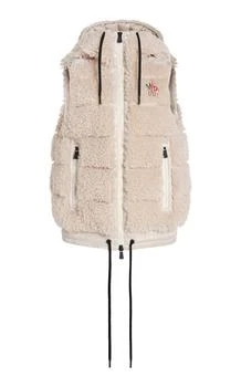 推荐Moncler Grenoble - Fleece Down Vest - Brown - M - Moda Operandi商品