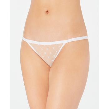 商品DKNY | Monogram Mesh String Bikini Underwear DK5030,商家Macy's,价格¥111图片