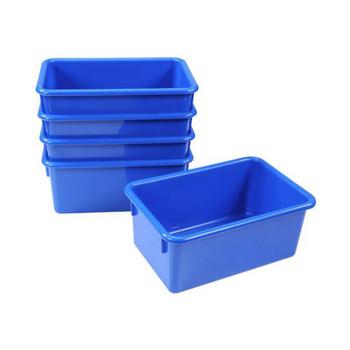 商品Kaplan Early Learning | Blue Vibrant Color Storage Bin - Set of 5,商家Macy's,价格¥287图片