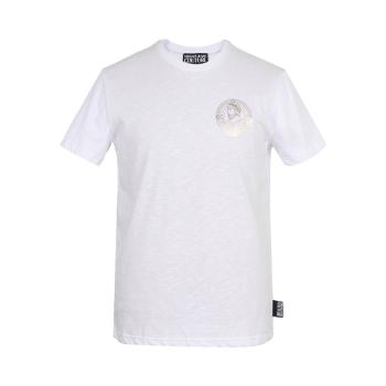 范思哲t恤新款, Versace | VERSACE JEANS 男士白色T恤 B3GUA7TC-30212-003商品图片 满$100享9.5折, 满折