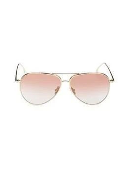 Victoria Beckham | 62MM Aviator Sunglasses 2.3折
