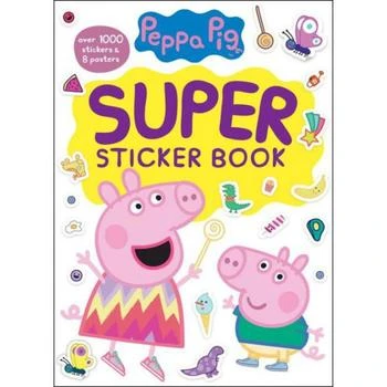 Barnes & Noble | Peppa Pig Super Sticker Book Peppa Pig by Golden Books,商家Macy's,价格¥86