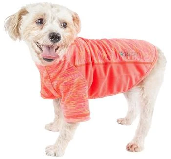 Pet Life | Pet Life  Active 'Warf Speed' Heathered Ultra-Stretch Yoga Fitness Dog T-Shirt,商家Premium Outlets,价格¥222
