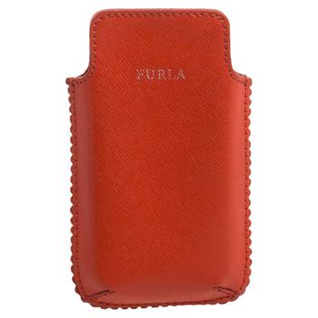 furla bag代购, Furla | Furla Orange Leather Phone Case商品图片 4折