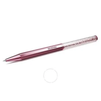 Swarovski | Pink Lacquered Octagon Shape Crystalline Ballpoint Pen,商家Jomashop,价格¥330