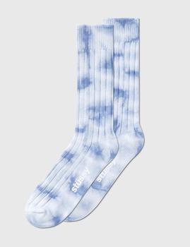 美国stussy, STUSSY | Dyed Ribbed Crew Socks商品图片 