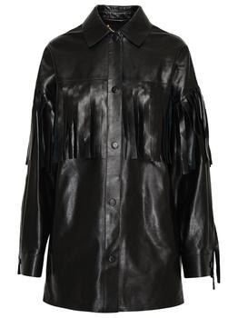 Golden Goose | Golden Goose Deluxe Brand Fringe-Trimmed Buttoned Jacket商品图片,7.2折