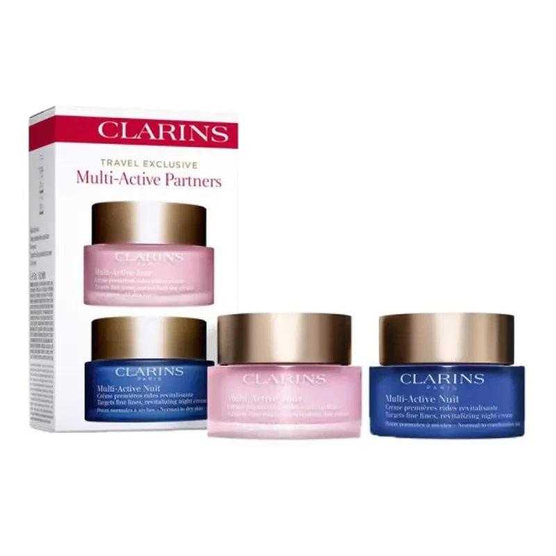 Clarins | 娇韵诗青春赋活系列面霜套装日霜50ml+晚霜50ml深入渗透持久修�护【香港直邮】,商家BLANKSPACE,价格¥470