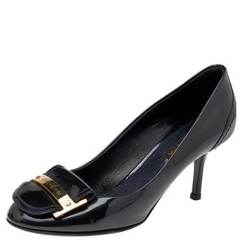 lv高跟鞋, [二手商品] Louis Vuitton | Louis Vuitton Black Patent Leather Pumps Size 36商品图片 4.5折