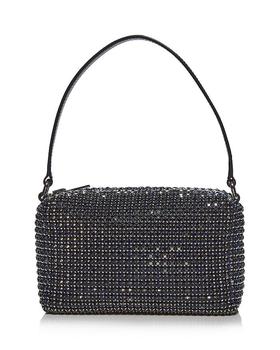 alexander wang包, Alexander Wang | Heiress Medium Rhinestone Mesh Pouch商品图片 独家减免邮费