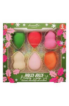 商品Holiday Holly Jolly Cosmetic Blending Sponge 6-Piece Gift Set,商家Nordstrom Rack,价格¥110图片