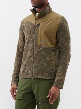 Klattermusen | Bolmsö wool-blend panelled top 额外8折, 额外八折