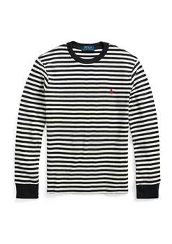 商品Ralph Lauren | Boys 8-20 Striped Waffle Cotton Long Sleeve T-Shirt,商家Belk,价格¥234图片