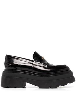 alexander wang鞋真假, Alexander Wang | ALEXANDER WANG WOMEN CARTER PLATFORM LOAFER商品图片 