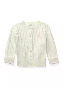 商品Cable-Knit Cotton Cardigan,商家Belk,价格¥362图片