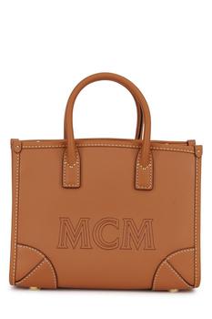 MCM | MCM Logo Embossed Mini Tote Bag商品图片,6.5折