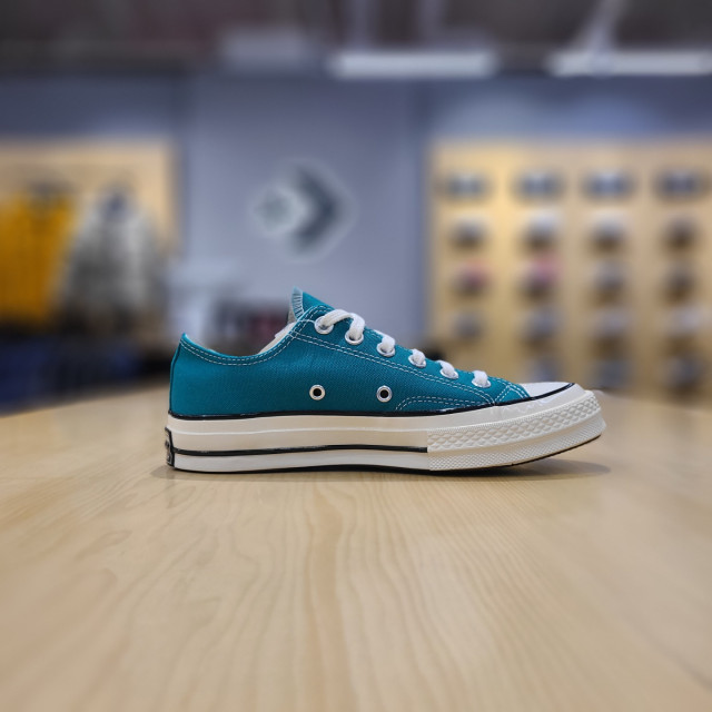 匡威直邮, Converse | 【韩国直邮|包邮包税】匡威 CHUNK TAYLOR 70 SEASONAL 帆布 MALACHITE/黑色/EGRET 167702C商品图片 额外9折, 包邮包税, 额外九折