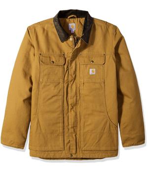 Carhartt | Men's Full Swing Relaxed Fit Washed Duck Insulated Traditional Coat商品图片,