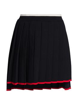 推荐Pleated High-Low Miniskirt商品