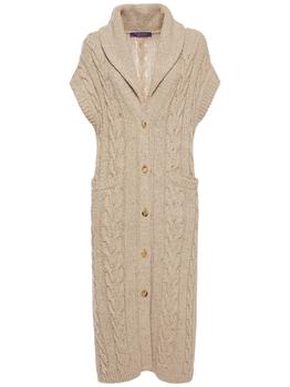 美国拉夫劳伦毛衣, Ralph Lauren | Cashmere Knit Long Cardigan商品图片 6.4折