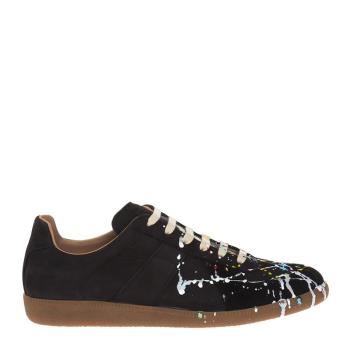 MAISON MARGIELA | Maison Margiela 男款黑色泼墨德训鞋运动鞋 S57WS0240-P1892-963商品图片,独家减免邮费