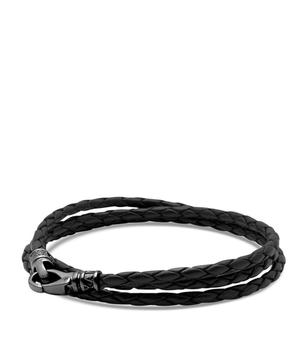 推荐Leather Wrap-Around Bracelet商品