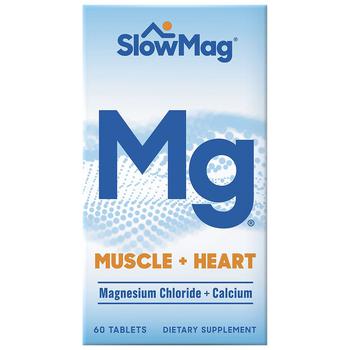 商品SlowMag MG | Muscle + Heart Magnesium Chloride with Calcium Supplement,商家Walgreens,价格¥128图片