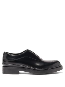 推荐Spazzolato-leather Oxford shoes商品