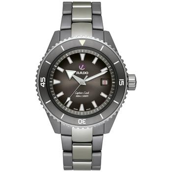 Rado | Men's Swiss Automatic Captain Cook Gray High Tech Ceramic Bracelet Watch 43mm商品图片,