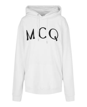 Alexander McQueen | Logo Cotton Pullover Hoodie商品图片,5.9折×额外9折, 独家减免邮费, 额外九折